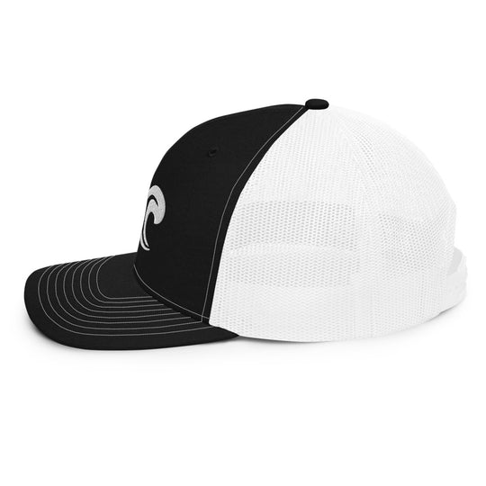 Surfinity Classic Wave Snapback - Richardson 112 - Black/White